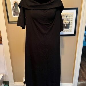 Elegant Black Off-Shoulder Dress